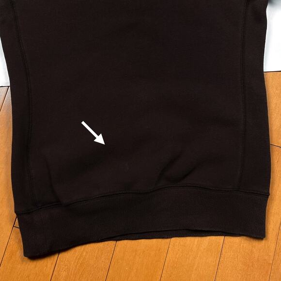 Y2K Rare Nike Center Swoosh Brown Hoodie Womens Sweatshirt Small Vintage - Picture 13 of 16